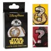 Disney Mystery Pin Set - Star Wars - The Force Awakens - 2 Pins 1 Disney Mystery Pin Set - Star Wars - The Force Awakens - 2 Pins -Disney Sales Shop 7511055890117