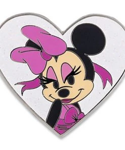 Disney Minnie Mouse Pin - Glamorous Minnie Heart