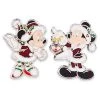 Disney Christmas Pin Set - Santa Mickey And Minnie Mouse 2 Disney Christmas Pin Set - Santa Mickey And Minnie Mouse -Disney Sales Shop 7511057370051