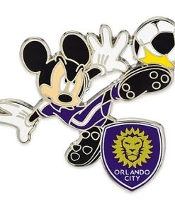 Disney Major League Soccer Pin - Mickey Mouse - Orlando City
