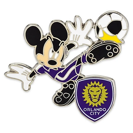 Disney Major League Soccer Pin - Mickey Mouse - Orlando City 3 Disney Major League Soccer Pin - Mickey Mouse - Orlando City