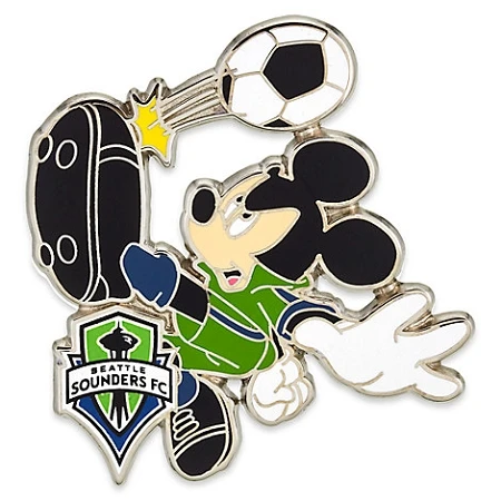 Disney Major League Soccer Pin - Mickey Mouse - Seattle Sounders FC 3 Disney Major League Soccer Pin - Mickey Mouse - Seattle Sounders FC