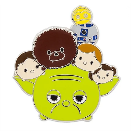 Disney Tsum Tsum Pin - Star Wars Heroes 3 Disney Tsum Tsum Pin - Star Wars Heroes