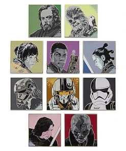Disney Mystery Pin Set - Star Wars - The Last Jedi - 2 Random