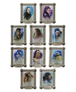 Disney Mystery Pin Set - The Resistance Star Wars - The Last Jedi