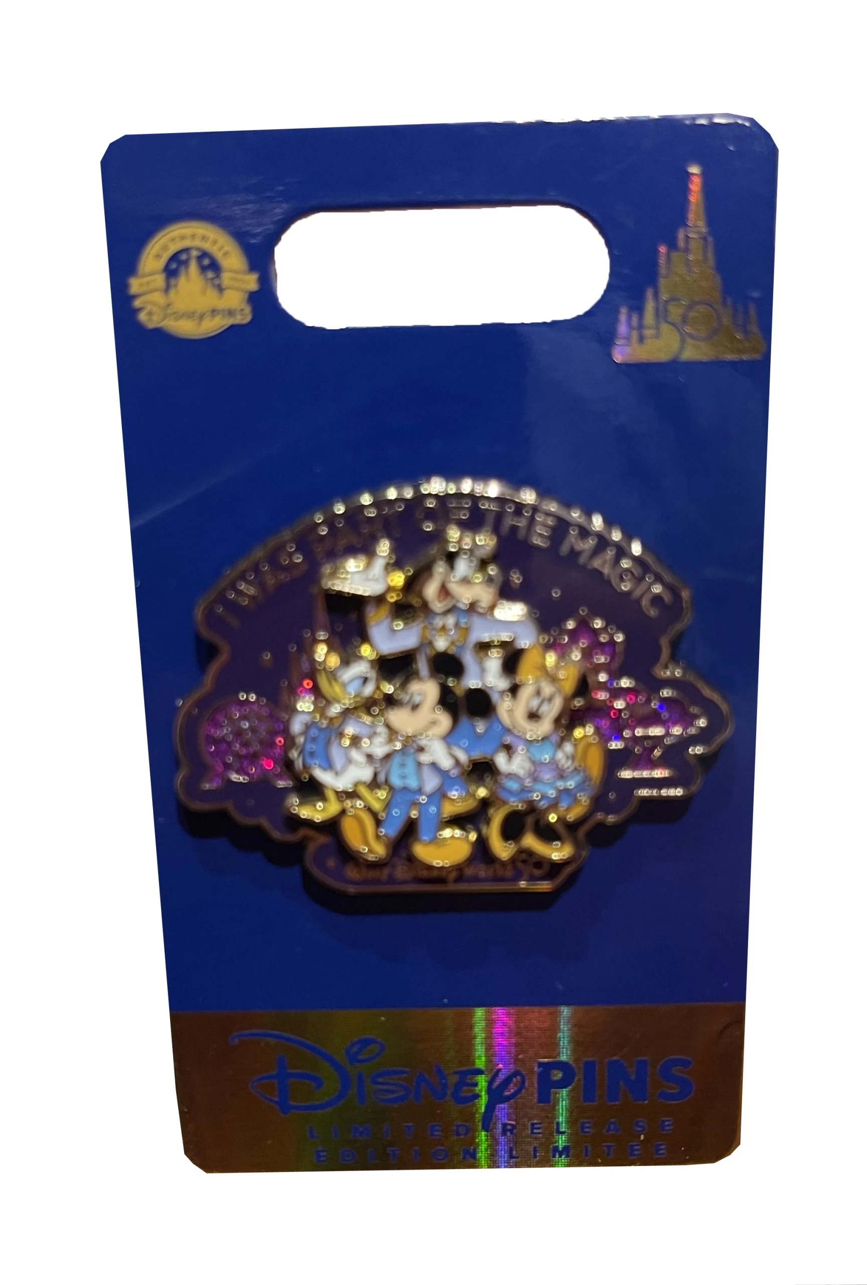 Disney 50th Anniversary Pin - Mickey & Friends - Part Of The Magic 3 Disney 50th Anniversary Pin - Mickey & Friends - Part Of The Magic
