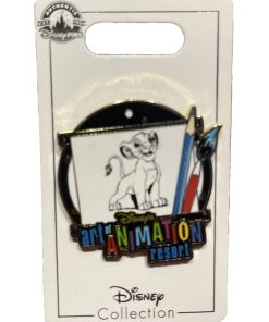 Disney Art Of Animation Resort Pin - Simba - Logo
