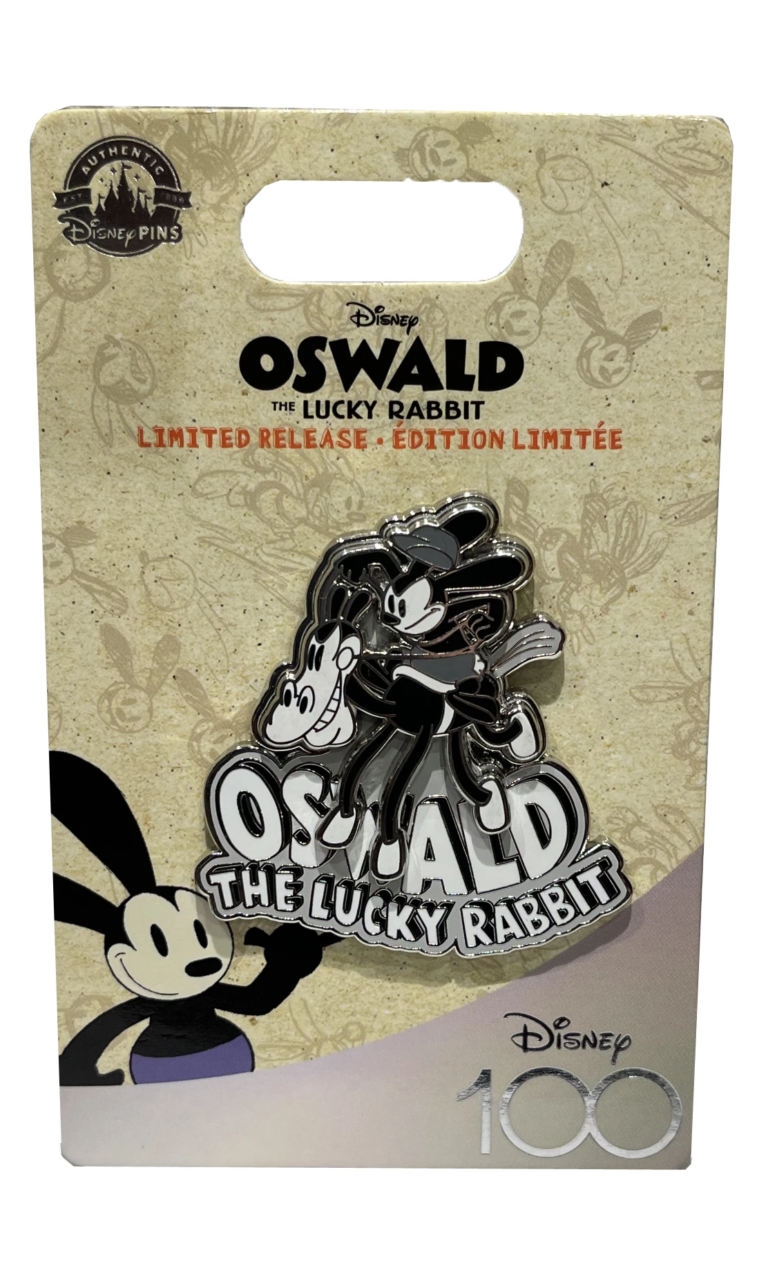 Disney 100 Pin - Oswald And The Horse 3 Disney 100 Pin - Oswald And The Horse