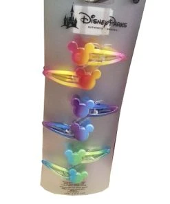 Disney Hair Accessory - Mickey Mouse Icon Hair Clips - Set Of 3