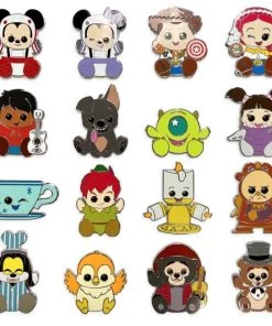 Disney Mystery Pin Set - Disney Parks Wishables - 5 Random