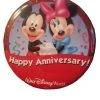 Disney Souvenir Button - Happy Anniversary - Mickey And Minnie Mouse -Disney Sales Shop coj0ipyabpjjp0ztoz5 edhp1ct4l5bcjvdudxwjrac