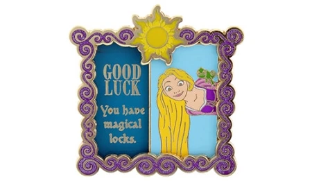 Disney Good Luck, Bad Luck Pin - December - Tangled 3 Disney Good Luck, Bad Luck Pin - December - Tangled