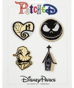 Disney Iron On Patch Set - Patched - Nightmare Before Christmas