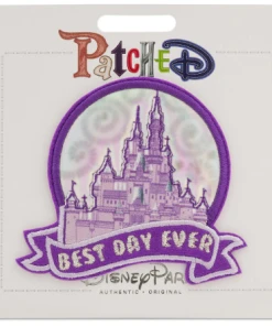 Disney Iron On Patch - Patched - Fantasyland Castle - Best Day Ever