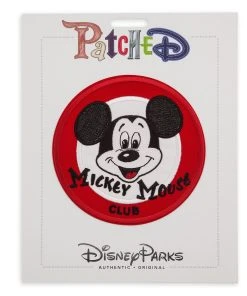 Disney Iron On Patch - Patched - Mickey Mouse Club