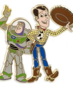 Disney Toy Story Pin - Woody And Buzz Lightyear