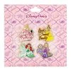 Disney Pin Booster Set - Disney Princess Text - 4 Pins -Disney Sales Shop dc18h72962587