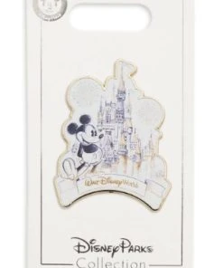 Disney Castle Pin - Mickey Mouse And Cinderella Castle