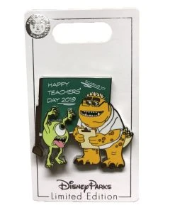 Disney Teacher Day Pin - 2019 Teacher's Day - Mike And Knight