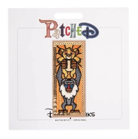 Disney Iron On Patch - Patched - Simba And Rafiki 3 Disney Iron On Patch - Patched - Simba And Rafiki