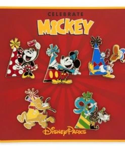 Disney Pin Trading Booster Set - Mickey Mouse And Friends Celebrate
