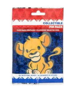 Disney Mystery Pin Pack - Disney Cuties - 5 Random