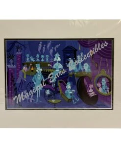 Disney Shag Art Print - The Haunted Mansion - 31 Ghosts - Right Side