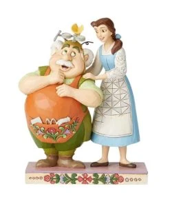 Disney Jim Shore Figure - Belle And Maurice The Inventor