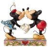 Disney Jim Shore Figure - Mickey & Minnie - Smooch For My Sweetie -Disney Sales Shop dc18h72964845