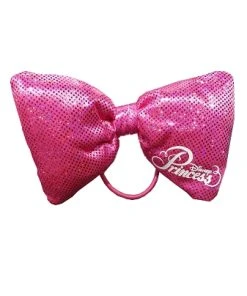 Disney Hair Accessory - Princess Bow Plush Hair Tie