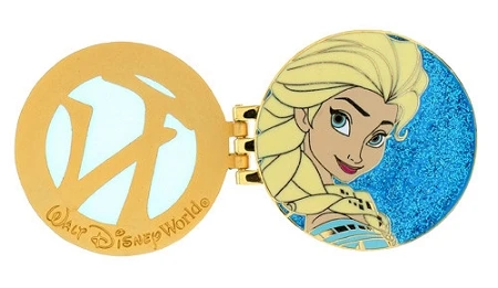 Disney Trading Night Pin - 2014 Frozen - Elsa 3 Disney Trading Night Pin - 2014 Frozen - Elsa