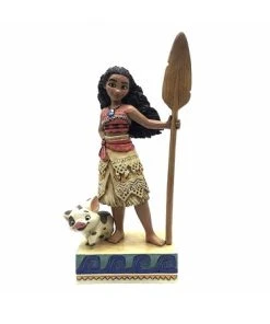 Disney Jim Shore Figure - Moana And Pua - Find Your Own Way