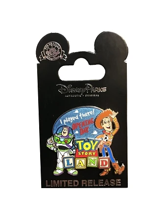 Disney Toy Story Pin - Toy Story Land - Opening Day 3 Disney Toy Story Pin - Toy Story Land - Opening Day