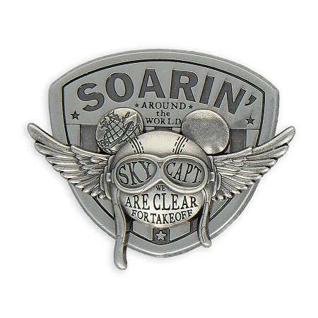 Disney Epcot Pin - Mickey Mouse Soarin' Around The World 3 Disney Epcot Pin - Mickey Mouse Soarin' Around The World