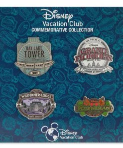 Disney Pin Trading Booster Set - Disney Vacation Club - Set Of 4
