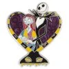 Disney Nightmare Before Christmas Pin - Jack And Sally Heart