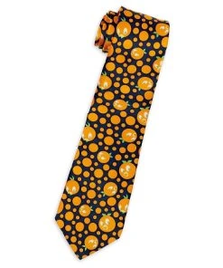 Disney Silk Tie - Orange Bird - Polka Dots