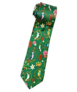 Disney Silk Tie - Enchanted Tiki Room