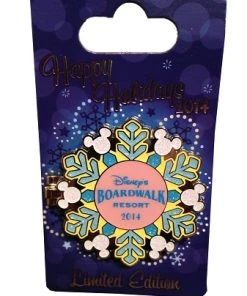 Disney Holidays Resort Pin - 2014 Boardwalk Resort