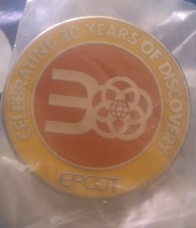Disney Hidden Mickey Pin - Epcot 30th Anniversary 3 Disney Hidden Mickey Pin - Epcot 30th Anniversary