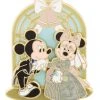 Disney Wedding Pin - Mickey And Minnie In A Chapel -Disney Sales Shop img 4300