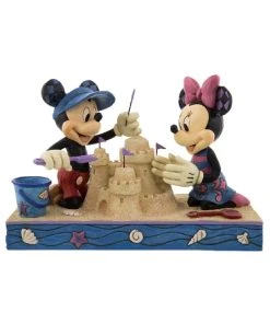 Disney Jim Shore Figurine - Mickey And Minnie - Sandcastle