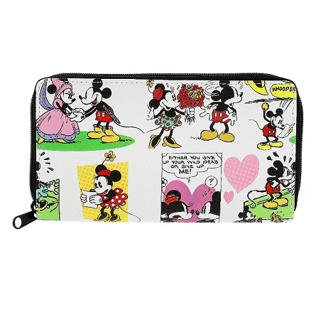 Disney Wallet - Mickey And Minnie Mouse Comic Strip 3 Disney Wallet - Mickey And Minnie Mouse Comic Strip