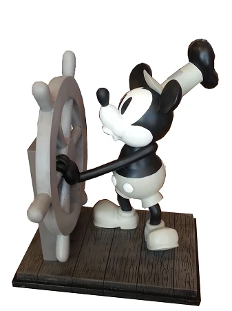 Disney Medium Figure Statue - Steamboat Willie - 85th Anniversary 3 Disney Medium Figure Statue - Steamboat Willie - 85th Anniversary