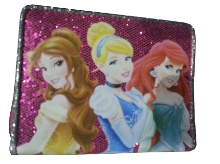 Disney Wallet - Princess - Glitter Pink 3 Disney Wallet - Princess - Glitter Pink