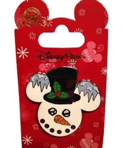 Disney Christmas Pin - Mickey Mouse Snowman