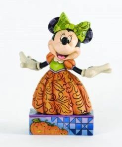 Disney Jim Shore Figurine - Minne Mouse - Pumpkin-Queen Harvest