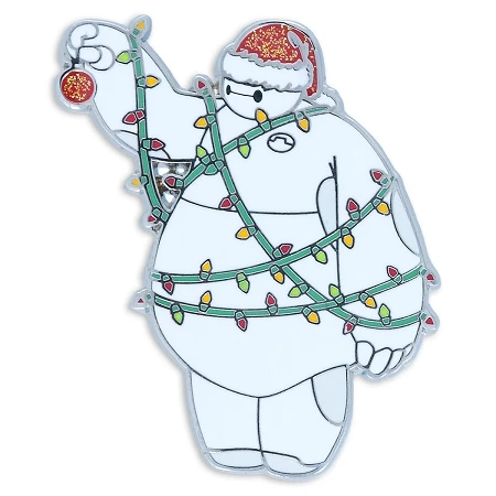 Disney Holiday Pin - Santa Baymax In Christmas Lights 3 Disney Holiday Pin - Santa Baymax In Christmas Lights