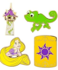 Disney Pin Booster Set - Tangled Flair - 4 Pins