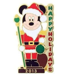 Disney Christmas Pin - 2013 Tier Nutcracker - Mickey Mouse